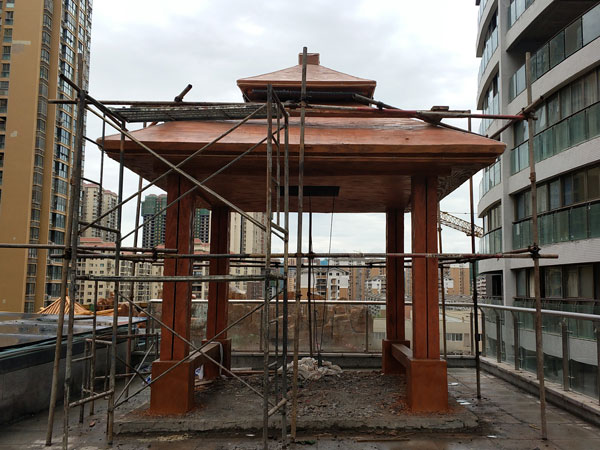 　仿木、仿木欄桿